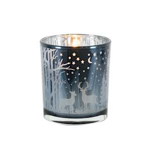 Bougeoir en verre 3 7/8 po VERTUO