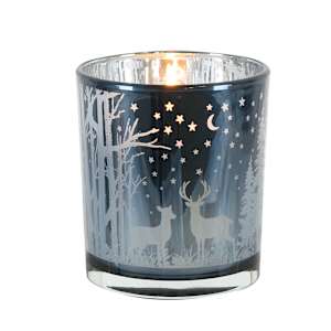VERTUO Glass Candle Holder 4 7/8 in.
