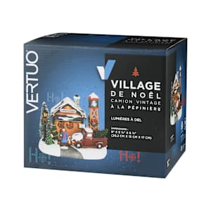 Village de Noël illuminé