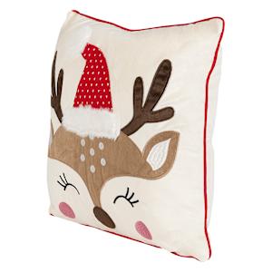 Coussin cervidé 17 3/4 po x 17 3/4 po VERTUO