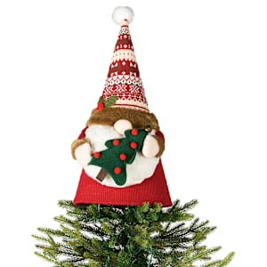Cime sapin Père Noël 18 1/2 po
