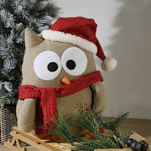 VERTUO Owl Cushion 13 3/4 in. x 19 5/8 in.