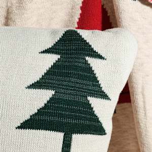VERTUO Green Firs Cushion 19 5/8 in. x 19 5/8 in.