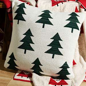 VERTUO Green Firs Cushion 19 5/8 in. x 19 5/8 in.