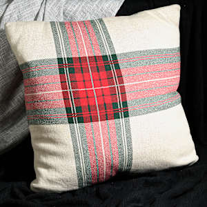 VERTUO Chekered Cushion 19 5/8 in. x 19 5/8 in.