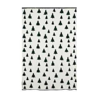 Jeté sapins 51 1/8 po x 66 7/8 po VERTUO