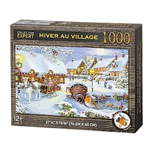 Winter in the Village Puzzle 1000 Pieces
