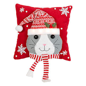 Coussin lumineux chat 16 po x 16 po VERTUO