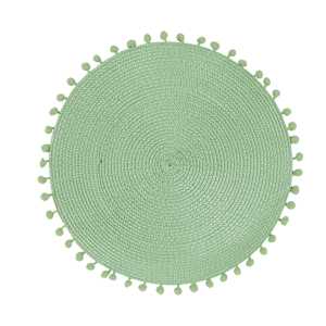 Napperon rond vert 15 po VERTUO