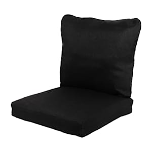Coussin pour chaise de jardin noir