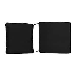Coussin pour chaise de jardin noir