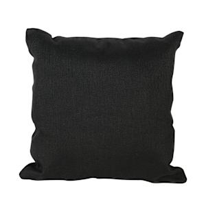 Black Patio Cushion 16 in. x 16 in.