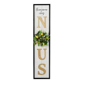 Cadre décoratif Bienvenue chez nous VERTUO