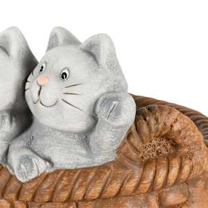 Cache-pot 3 chats  11 po VERTUO