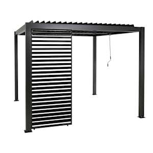 VERTUO Fixed Aluminum Shutters for Solis Pergola 48 3/8 in.