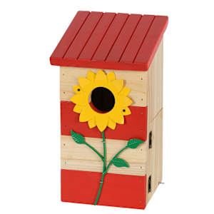 Sunflower Birdhouse 10 1/4 in.