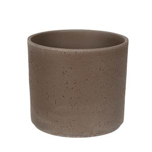 Pillar Lava Umbra German Flower Pot 6 5/8 in.