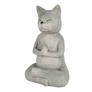 VERTUO Decorative Garden Cat 17 3/4 in.