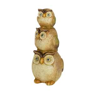 Hiboux de jardin décoratif 13 1/4 po VERTUO