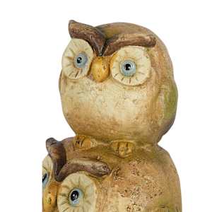 Hiboux de jardin décoratif 13 1/4 po VERTUO