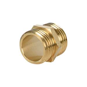 Raccord de tuyau d'arrosage 3/4 po x 3/4 po (M x M)