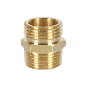 Raccord de tuyau d'arrosage 3/4 po GHT x 3/4 po NPT (M x M)