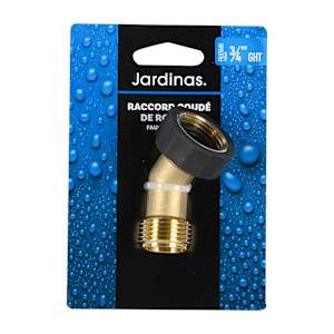 Raccord de robinet coudé