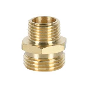 Water Hose Connector 3/4 in. GHT x 1/2 in. NPT (M x M)