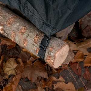 Housse pour bûches de bois 96 1/8 po x 24 po x 42 1/8 po VERTUO