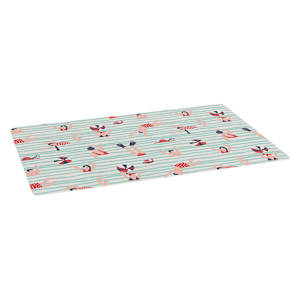 Napperon rectangulaire jeux à la plage 17 3/4 po x 11 3/4 po VERTUO
