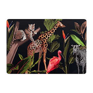 Napperon rectangulaire animaux de la jungle 17 3/4 po x 11 3/4 po VERTUO