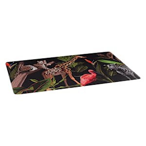 Napperon rectangulaire animaux de la jungle 17 3/4 po x 11 3/4 po VERTUO