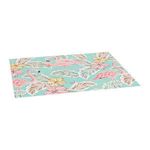 Napperon rectangulaire flamants roses 17 3/4 po x 13 po VERTUO