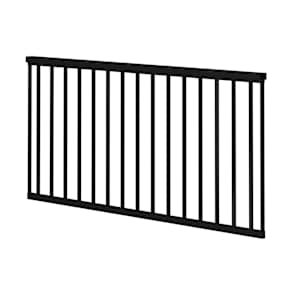 Pillar Aluminum Railing Black 60 in. x 42 in.