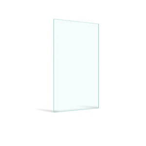 Clear Glass Panel ONLY for Pillar Aluminum Railing 15 in x 42 in