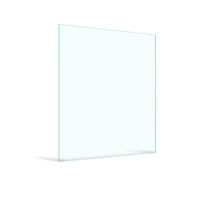 Verre clair SEUL pour rampe en aluminium Pillar 51 po x 42 po