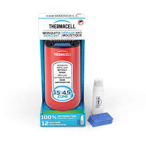 Insectifuge de zone Thermacell pour patio Rouge Fiesta