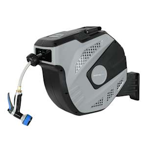 Wall-Mount Retractable Hose Reel