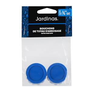Bouchons de tuyau d'arrosage Pqt/2