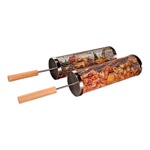 Cylindrical Grilling Baskets Pkg/2