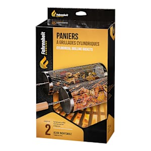 Cylindrical Grilling Baskets Pkg/2