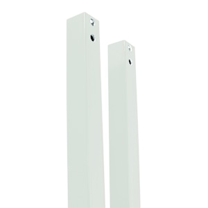 Barreaux d'attache pour rampe en aluminium Pillar blanc 42 po Pqt/2