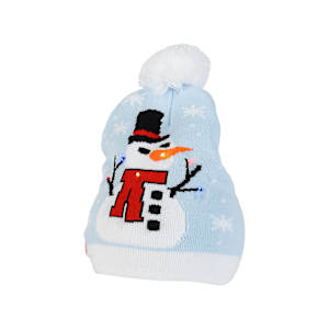 Tuque de Noël lumineuse VERTUO