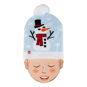 Tuque de Noël lumineuse VERTUO