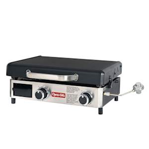 2-Burner Tabletop Griddle 25,000 BTU