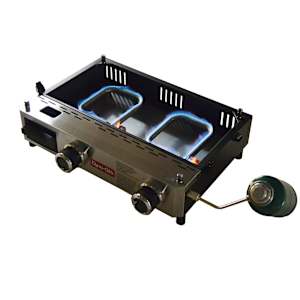 2-Burner Tabletop Griddle 25,000 BTU