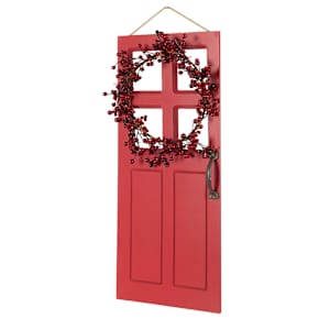 VERTUO Red Door Wall Decoration 23 5/8 in.