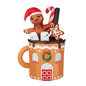 Tasse de chocolat chaud gonflable 5 pi 11 po VERTUO