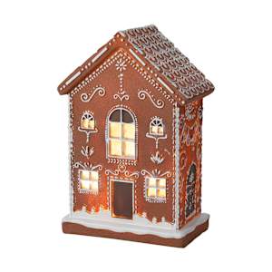 VERTUO Illuminated Deco Gingerbread House