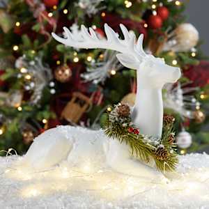 VERTUO Deer with Wreath 10 3/4 in.